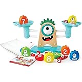 Hape Colourful, Educational Wooden Toy Monster Math Scale-Giocattolo educativo in Legno colorato, Multicolore, E0511