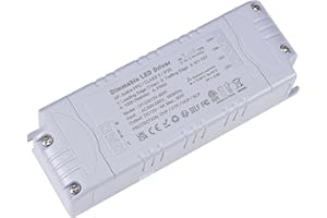 VARICART LED Driver 12V 60W Dimmable, Triac & 0-10V&1-10V & PWM & 100k Resistor, LED Transformer 240V to 12V DC 5A, Constant Voltage Power Supply, Low Voltage Transformers for LED Strip Lights