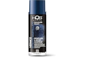 HQS HIGH QUALITY SPRAY HQS Bomboletta di Vernice Spray 400ml Effetto Martellato (Blu Cobalto)