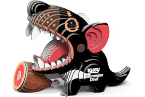 EUGY 035 Demonio de Tasmania. Eco-Friendly 3D Paper Puzzle