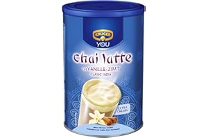 Chai Latte Classic India – Vanille-cannelle – Krueger You – 450 g – Krüger / Allemagne