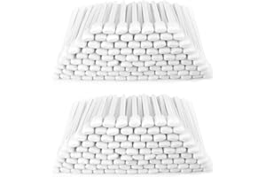 ARGOMAX 200 Bastoncini Per La Pulizia Della Schiuma, Tamponi Per La Pulizia, Spugna Di Cotone Lunga Sterile, Per La Pulizia Delle Testine A Getto D'Inchiostro, Per La Pulizia Delle Lenti, Attrezzature Ottiche