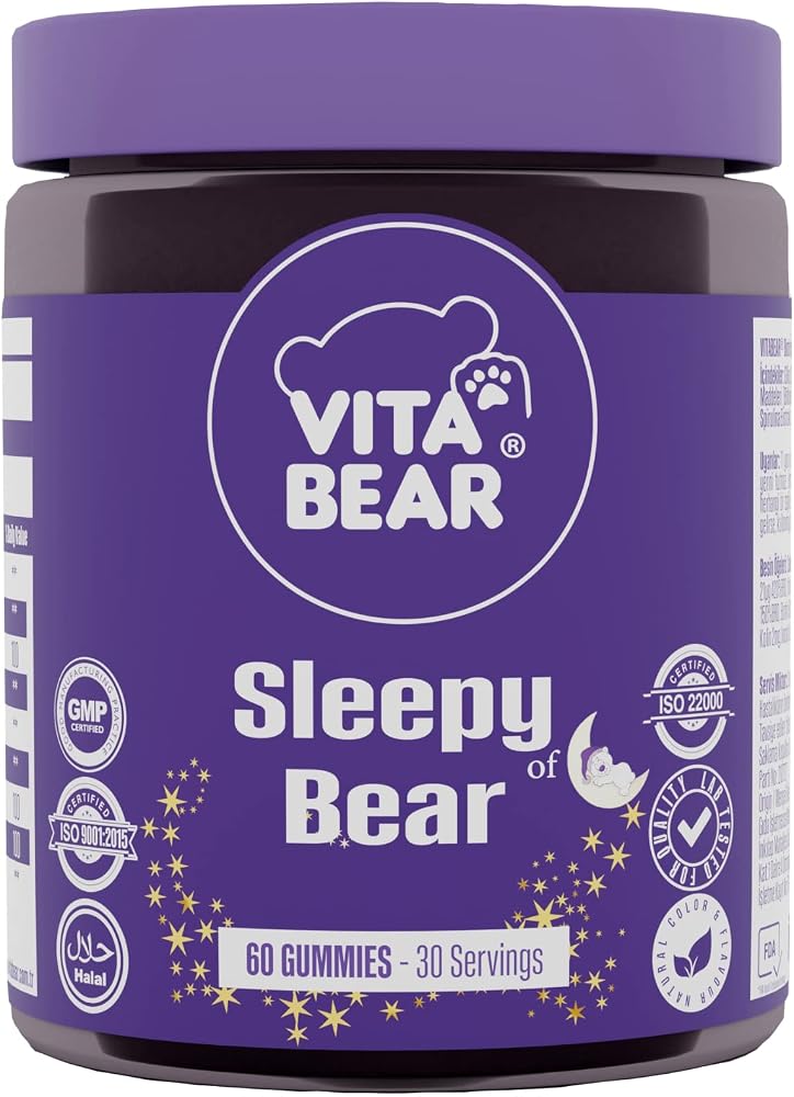 VITABEAR Vita Bear Sleepy Bear Uyku Düzenleyici Vitamin 60 Adet