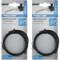 Set Cavo Freno Anteriore Fischer - Doppio Nipplo - 700mm Interno / 550mm Esterno - Foto 9