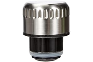 Nerthus FIH 629 Bouchon en Acier Inoxydable 18/41 Compatible avec flacons de 350 ML et 500 ML