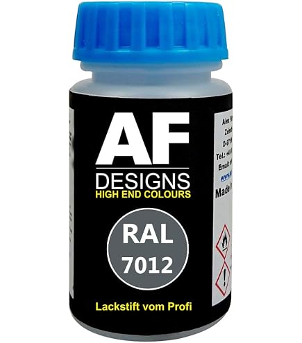 MG PRIME Lackstift RAL 7012 Basaltgrau Seidenmatt – 50 Ml Schnelltrocknend