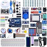 Elegoo UNO R3 Project The Most Complete Ultimate Starter Kit w/ TUTORIAL, UNO R3 controller board, LCD1602, Servo, Stepper Motor for Arduino UNO Project