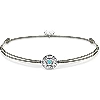 Thomas Sabo Damen Armband Little Secrets Herz 925 Sterling Silber Türkis LS069 401 31 L20v