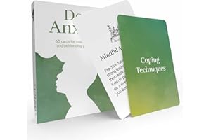 metaFox Dear Anxiety — Therapy and Coaching Tool for Mindfulness, Emotion Coaching & Difficult Conversations | 60 Feelings & Self Reflection Cards for Anxiety Relief, Emotional Intelligence & Stress