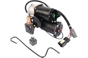 Bisenya Hitachi System Pompe de compresseur à suspension pneumatique et relais compatible avec Dis-covery 3 2004-2009 LR023964 LR015303 LR044360