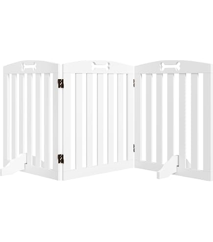 Acquaverde Cancelletto Estensibile Per Cani E Gatti - Barriera Sicura Per Casa E Scale, Grigio, 106x68,8x5 Cm