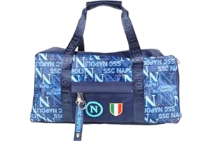 Enzo Castellano SSC NAPOLI 123419 SSCN, Borsone Unisex-Adulto, Blu, 25x54x25 cm