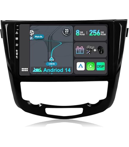 Nissan Qashqai J11 Autoradio 2G 32G Autoradio Andro Produktbild-Vorschau 3