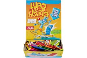 GELCO Caramelle Gommose agli Aromi Frutti Assortiti Lupo Alberto 200 x 11,5 g