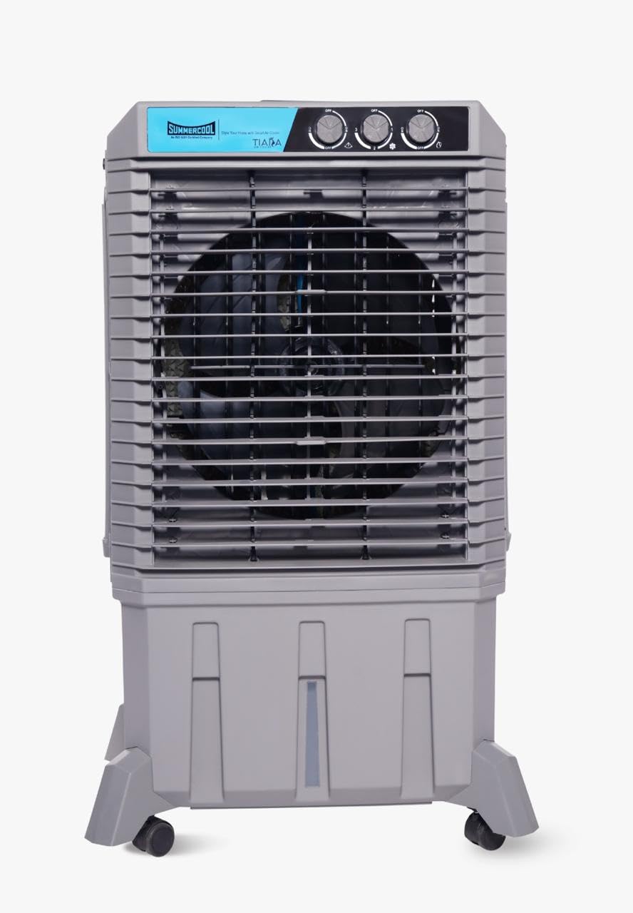 SUMMERCOOL Tiara 95Ltr Desert Air Cooler Review: High Speed Fan, Powerful Air Throw, Inverter Compatible