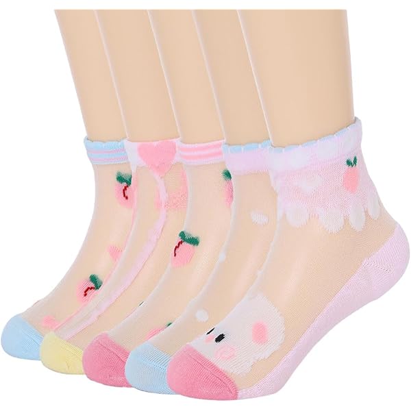 Calze Cotone Bambino Calzini Alti Ginocchio Per Bambine Paia - Main Image