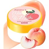 MISSHA Bal ve S&uuml;t &Ouml;zl&uuml; Besleyici Nemlendirici Dudak Maskesi A'PIEU Honey ve Milk Daily Lip Mask, Peach