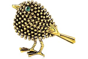 YAZILIND encantador gorrión animal broche pájaro solapa Pin insignia mujeres joyería