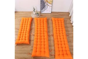 PROHEL Cuscino spesso per panca a 2 o 3 posti, per interni ed esterni, per mobili da giardino, dondolo, chaise longue, panca rettangolare