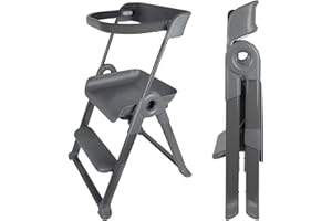 Boon Pivot Toddler Tower - Folding Step Stool for Kids - Montessori Toddler Kitchen Stool Helper - Ages 18 Months to 4 Years