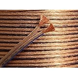 electrosmart 10m Quality 2 x 2.5mm Loud Speaker Cable - Multi-Strand 444 (2x 222 Strand) - Outside Dimensions of Cable: 7.5mm
