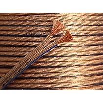 Transparent Sheath 10m 2core 18AWG Multi-Strand Loud Flexi