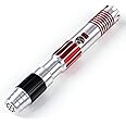 CUSTOM SABER Xenopixel Light Saber, Motion Control Smooth Swing Light Saber, 34 Set Sound Fonts, Rechargeable, Infinite Color Changing, Rechargeable Light Saber Red Hilt for Adults Gift