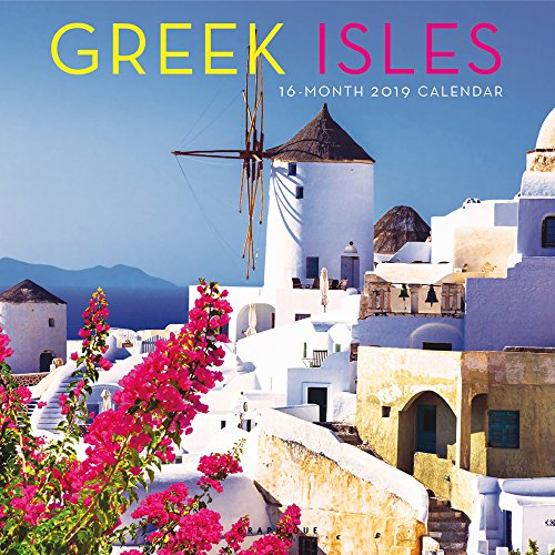Preisvergleich Produktbild GREEK ISLES 2019 SQUARE WALL CALENDAR