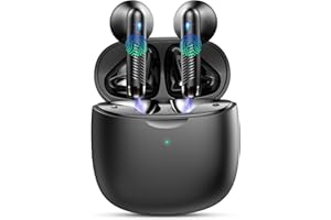 Niderson AI Traducteur Vocal Instantané, 3 en 1 Ecouteur Traducteur Instantané avec 164 Langues/7 Modes de Traduction, 32H Bluetooth 5.3 Oreillette Traduction Instantanée pour Affaires/Voyage/Études