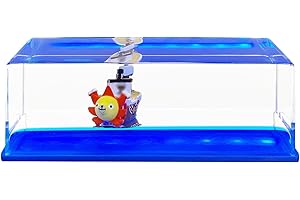 PQKL-party Kreuzfahrtschiff Fluid Drift Flasche, Unsinkbares Schiff In Einer Box One Piece Schiff Kreuzfahrtschiff Spielzeug,One Piece – Tausend Sunny Schiff Collection Tischdekoration Auto Vitrinen