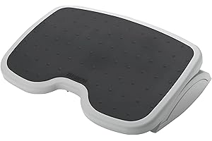Kensington Ergonomiczny podnóżek SoleMate zapewnia lepszą postawę ciała, zmniejszenie chronicznego bólu pleców i ortopedycznego odciążenia, model SmartFit, szary/czarny, 56145