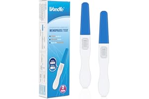 Wondfo Test de ménopause 2 tests test prémenopause FSH urine test de fertilité ovaire test de santé pour femmes hommes à domicile