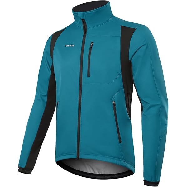 Airtracks Pro Team Winterfietsjack voor heren, softshell, warm