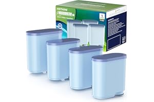 ARETHONE Wasserfilter für Philips AquaClean CA6903/10 CA6903/22 CA6707/20, Kompatibel mit Saeco und Philips Latte Go Kaffeevollautomaten Filter, Reduziert Verunreinigungen(4 Stück)