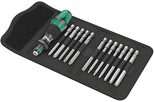Wera Bicycle Set 2 Jeu de tournevis Vélo, Noir, 13 pièces
