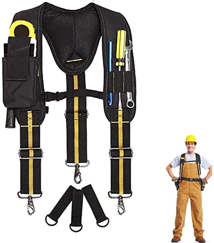 Mophorn Zaino Portautensili con 64 Tasche, Ideale per Attrezzi Pesanti Mophorn Zaino Portautensili con 64 Tasche, Ideale per Attrezzi Pesanti