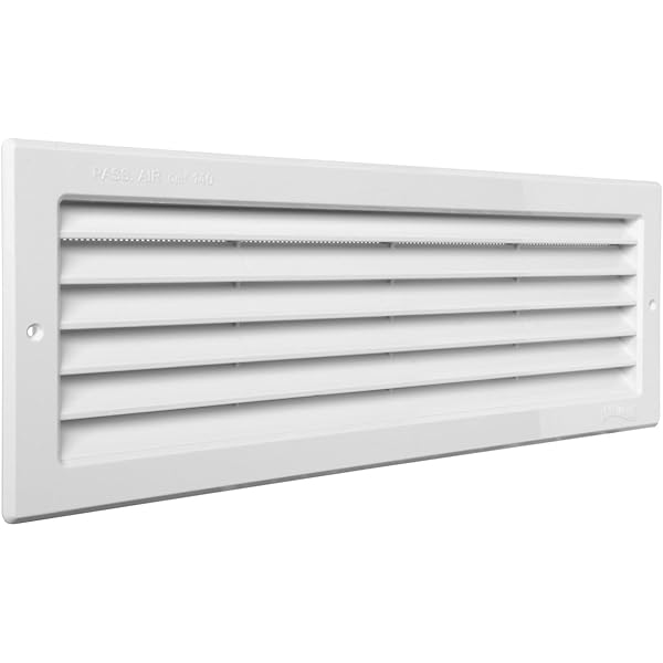 Griglie Di Ventilazione In Alluminio 30x8cm - 2 Pezzi Per Porte, Armadi, Scarpiere - Antiumidità - Foto 7