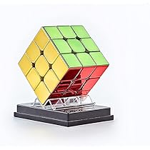 BroMoCube ShengShou Legend 3x3 Metallic Speed Cube - Mirror Reflective Puzzle