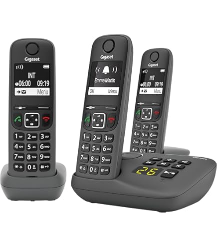 Pilhas Recarregáveis Aaa TronicXL - Juego De 4 Pilas AAA Recargables Para Teléfono Siemens Gigaset A510A A510H A600A A420 A580 A55 A600, AS280, CX610, ISDN, C610, IP C595 C590, S810, S810A, S810H