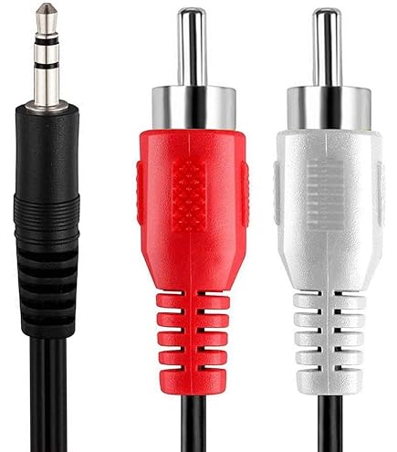 Câble 3,5 Mm Vers RCA – Connecteur Audio/vidéo Pour Android TV Box (MXQ, M8, GBOX…), 1,2 M