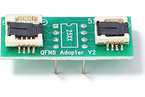 YUEHISY DFN8 QFN8 Till DIP8-sockeladapter, Effektiv IC-programmeringsadapter för 6x5mm 8x6mm MLF8 MLP8 WSON8-chips