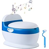 Voilamart Kinder Töpfchen Toilettentrainer mit Musik Kindertopf Lerntöpfchen für Kleinkinder von 6 Monaten bis 3 Jahre…