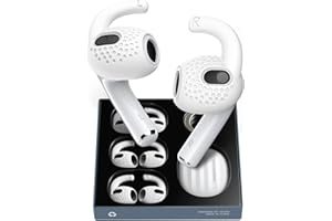 Gcioii Ohrpolster für AirPods 3 Ohrbügel Anti-Rutsch Ohrhörer-Abdeckungen【3 Paar Und Extra Aufbewahrungstasche】 Kompatibel mit Apple AirPods (3. Generation)