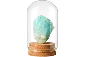 ‎TINDO Amazonit Heilsteine Set – Echte Kristalle & Mineralien Meditations Geschenkidee – Natursteine Deko Spirituelle Energie Steine Spirituelle