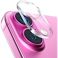 Zege Camera Lens Protector for iPhone 16 and iPhone 16 Plus, 9H Tempered Glass, Anti-Scratch, Case Friendly, HD Clear