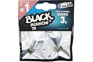 Black Minnow Fiiish 70 Jig Heads