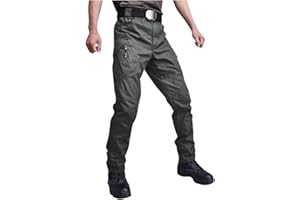 TOFOTL Herren-Cargohosen Tactical Taktische Safari Militär Cargohose Modern Bequeme Army Bundeswehr Men Arbeitshose Mit Mehreren Taschen