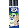 3 x BLACK Grout Pens - Designed for Restoring Tile Grout in bathrooms ...