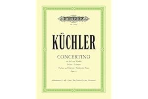 Concertino D-Dur op. 15: im Stil von Antonio Vivaldi / Schülerkonzert 1. und 3. Lage / für Violine und Klavier (Edition Peters)
