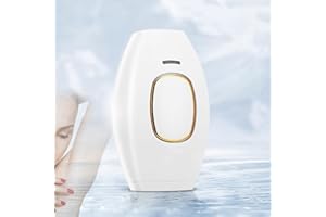 HUIANPEN épilateur laser portable, Épilation au laser de 5 minutes, Épilateur laser pour femmes hommes, Convient à toutes les parties du corps (blanc)